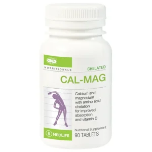 Chelated Cal-Mag with 500 IU Vitamin D3 - 90 Tablets