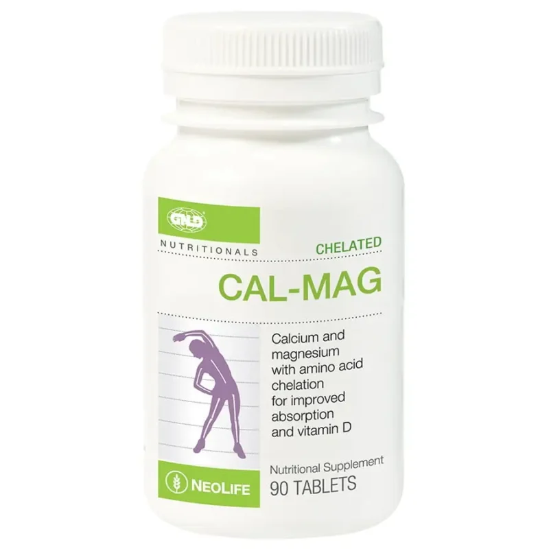 Chelated Cal-Mag with 500 IU Vitamin D3 - 90 Tablets