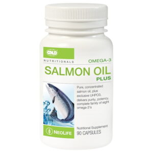 Omega-3 Salmon Oil Plus - 90 Capsules