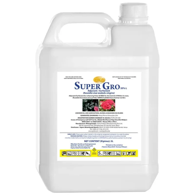 Super Gro - 5 Litre (Single)